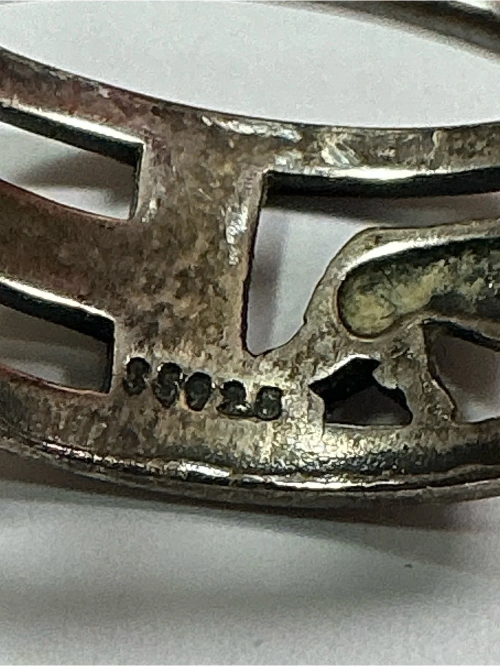Vintage Sterling Silver Open Works Zoo Ring. Size 9